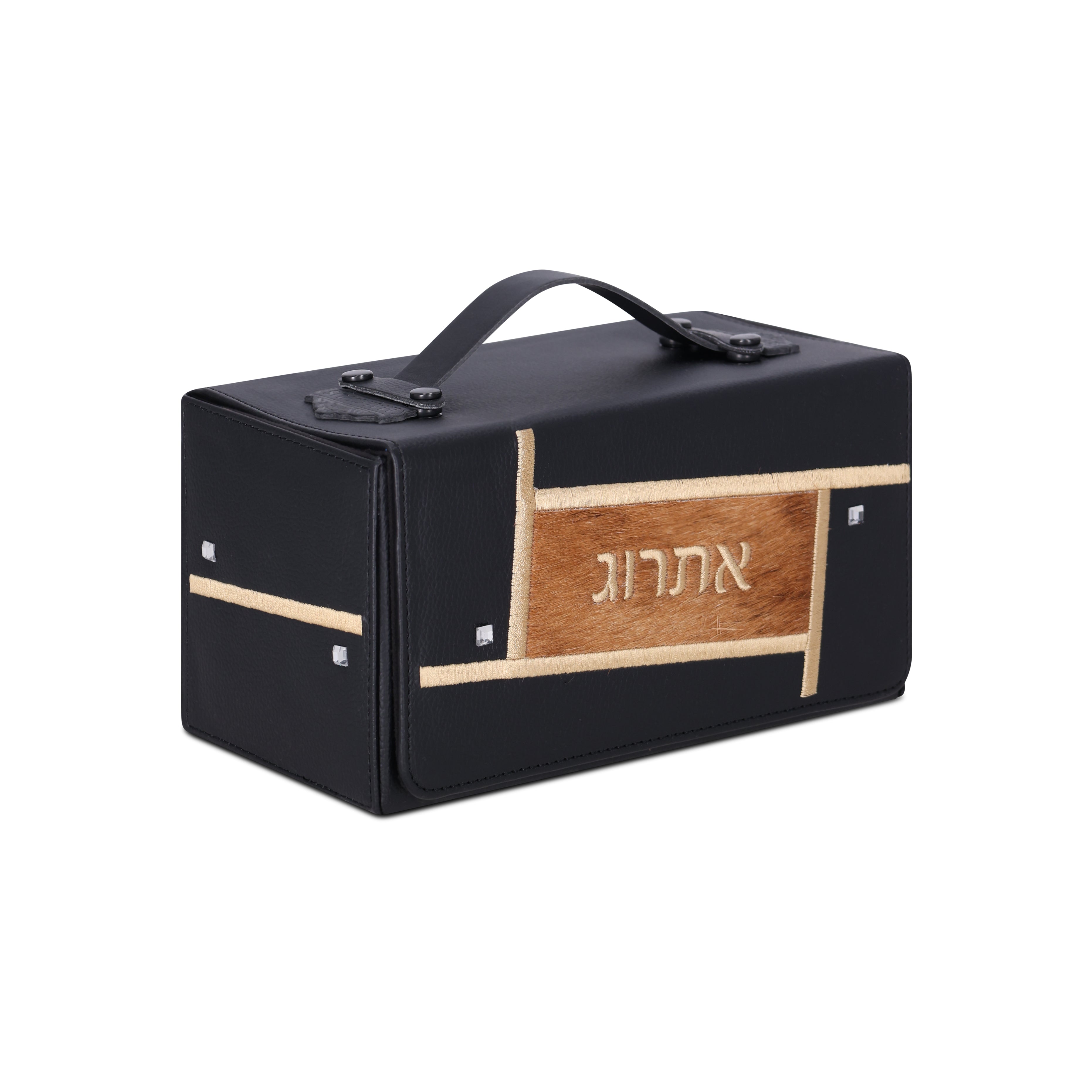2830 קופסא לאתרוג פרווה ועור