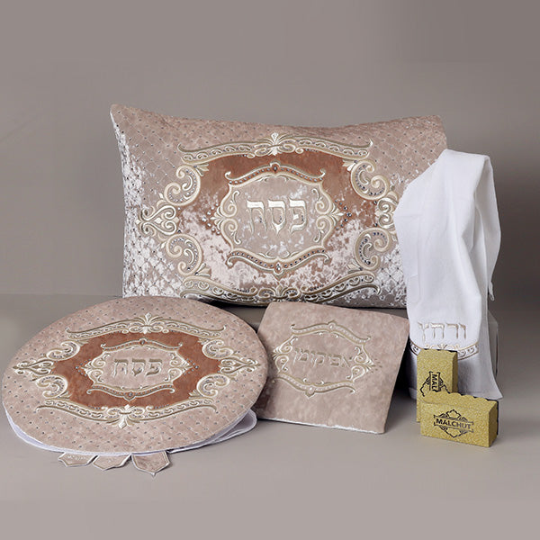 סט סדר פסח קטיפה דגם #615