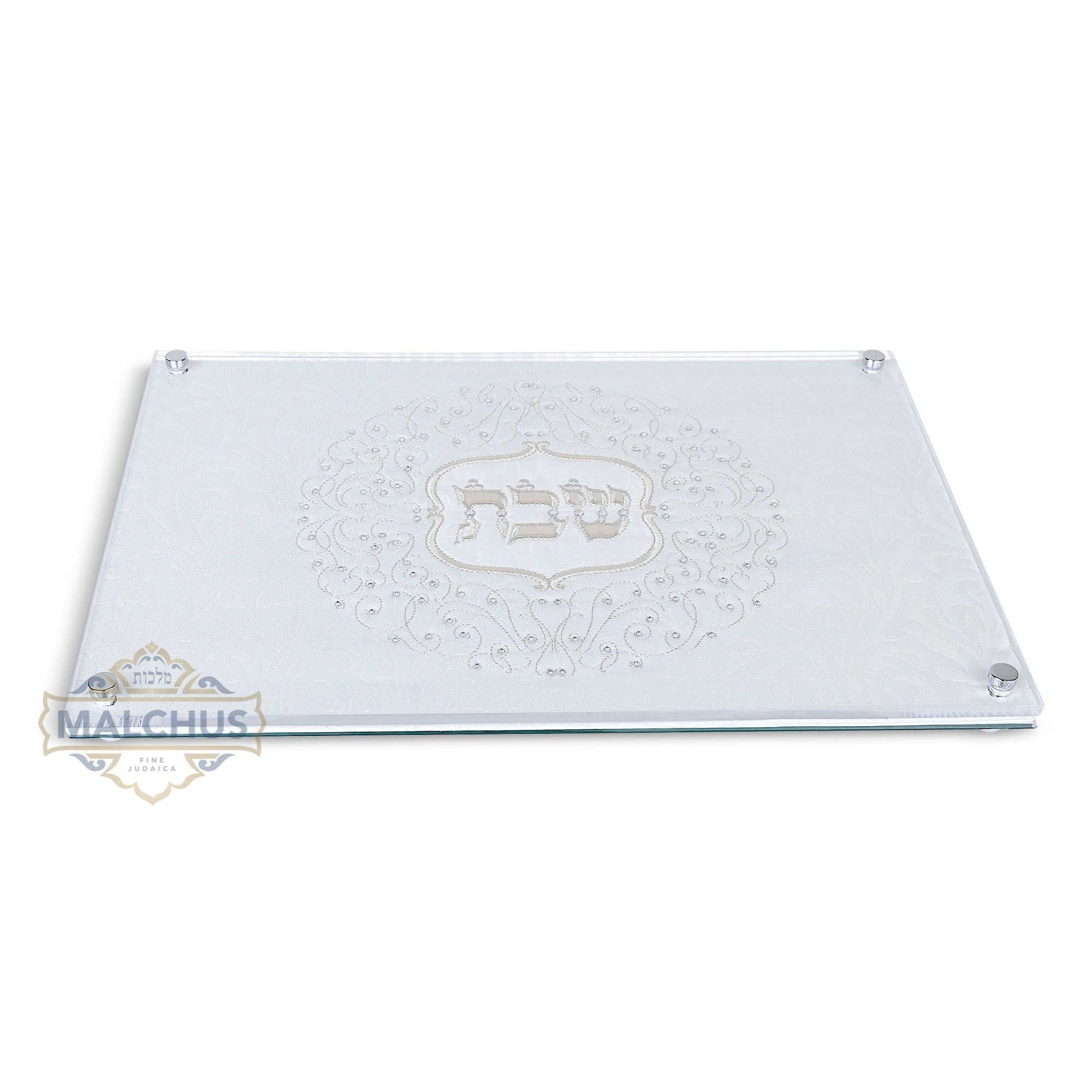 מגש חלה זכוכית #230