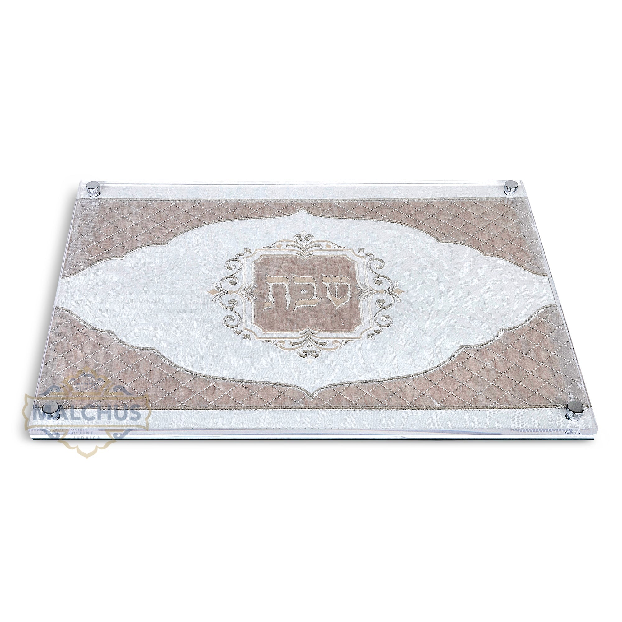 מגש חלה זכוכית דגם  #577