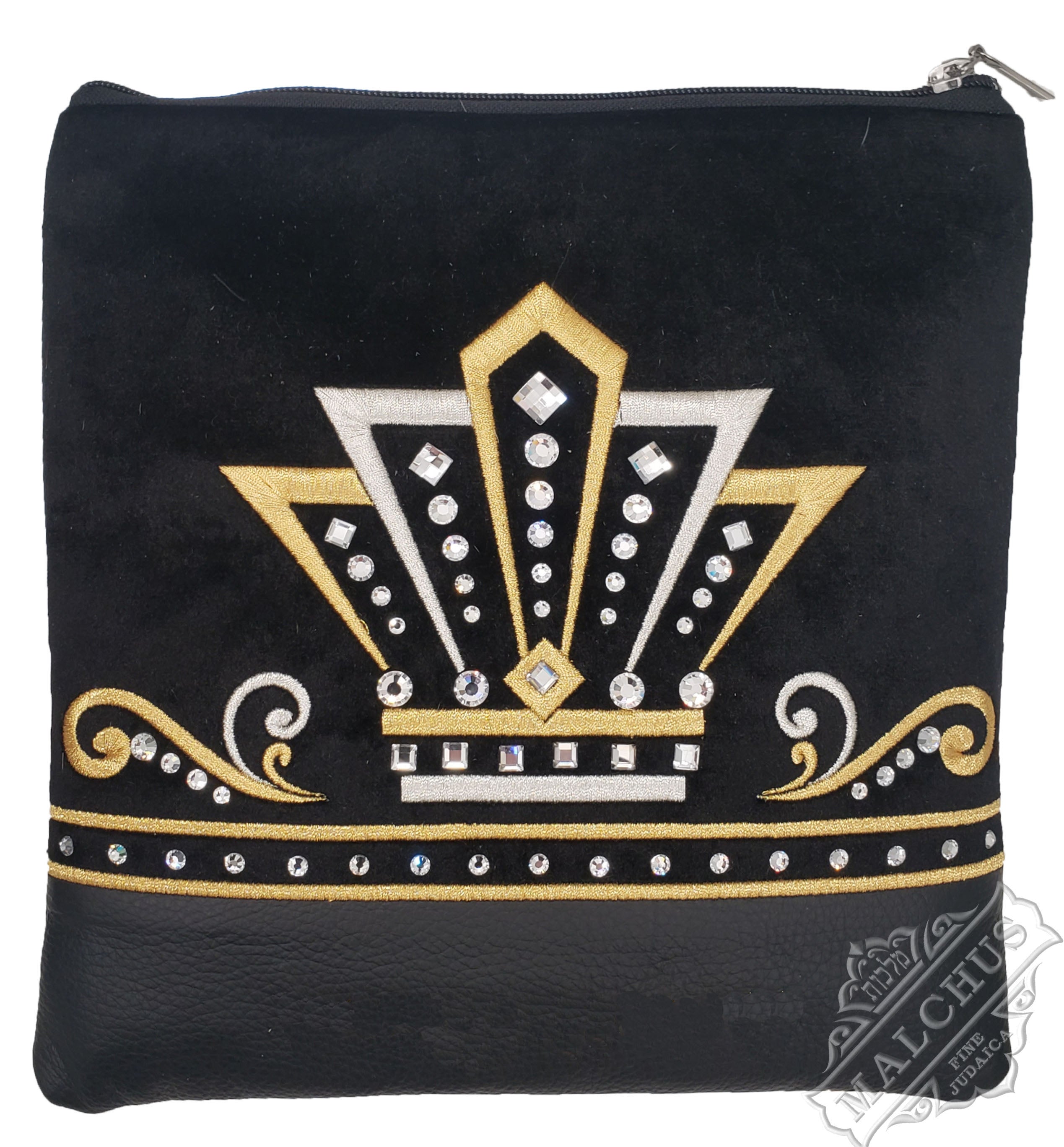 פרווה ועור כתר כסף וזהב #1016