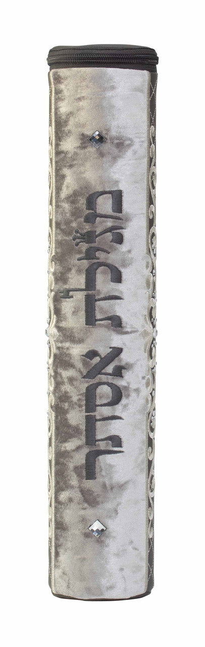 נרתיק מגילה קשיח קלאסי שחור שילוב אפור #1025BW