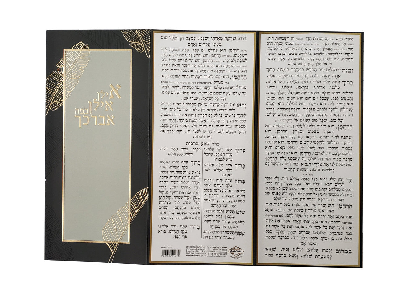 תפילה על האתרוג פולדר #251