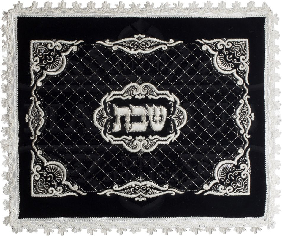 מפית לחלות דגם משבצות עגול #539